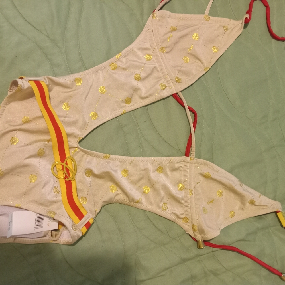 Womens coogi swimsuit sz med new